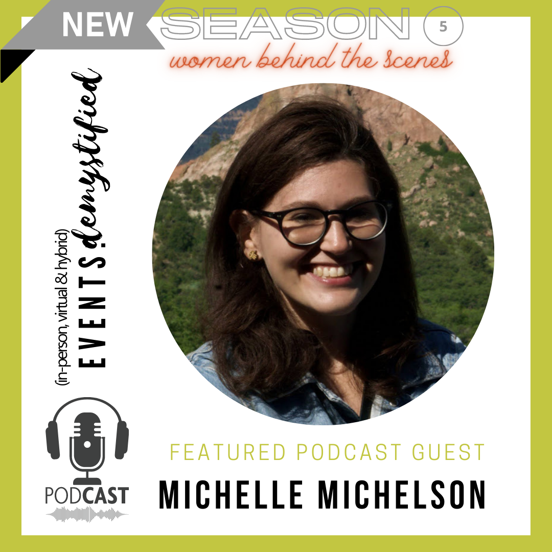 98: What is teleprompting and how it can add value to your events ft Michelle Michelson (Prompster)
