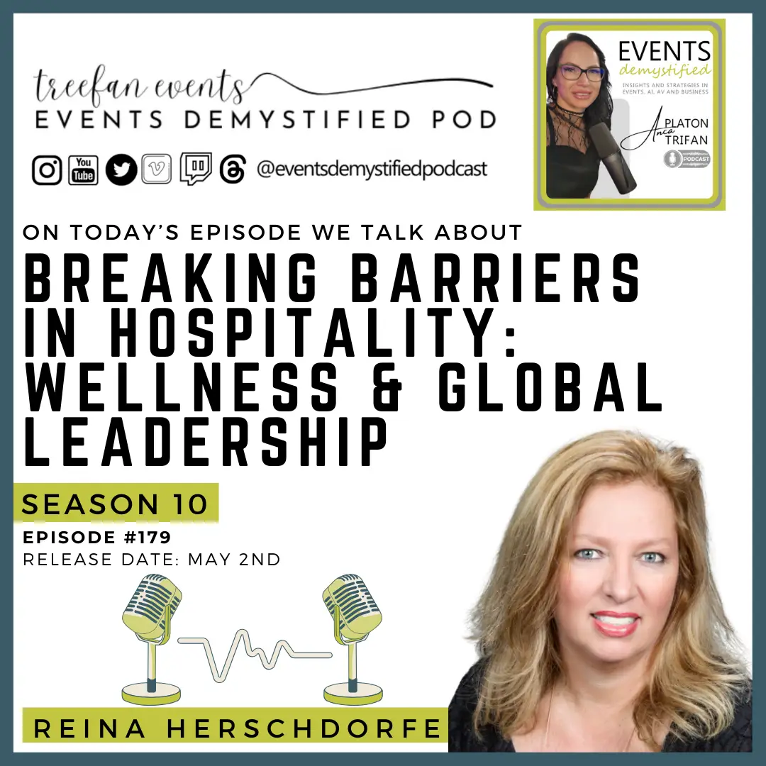 179: Breaking Barriers in Hospitality: Wellness & Global Leadership ft Reina Herschdorfer