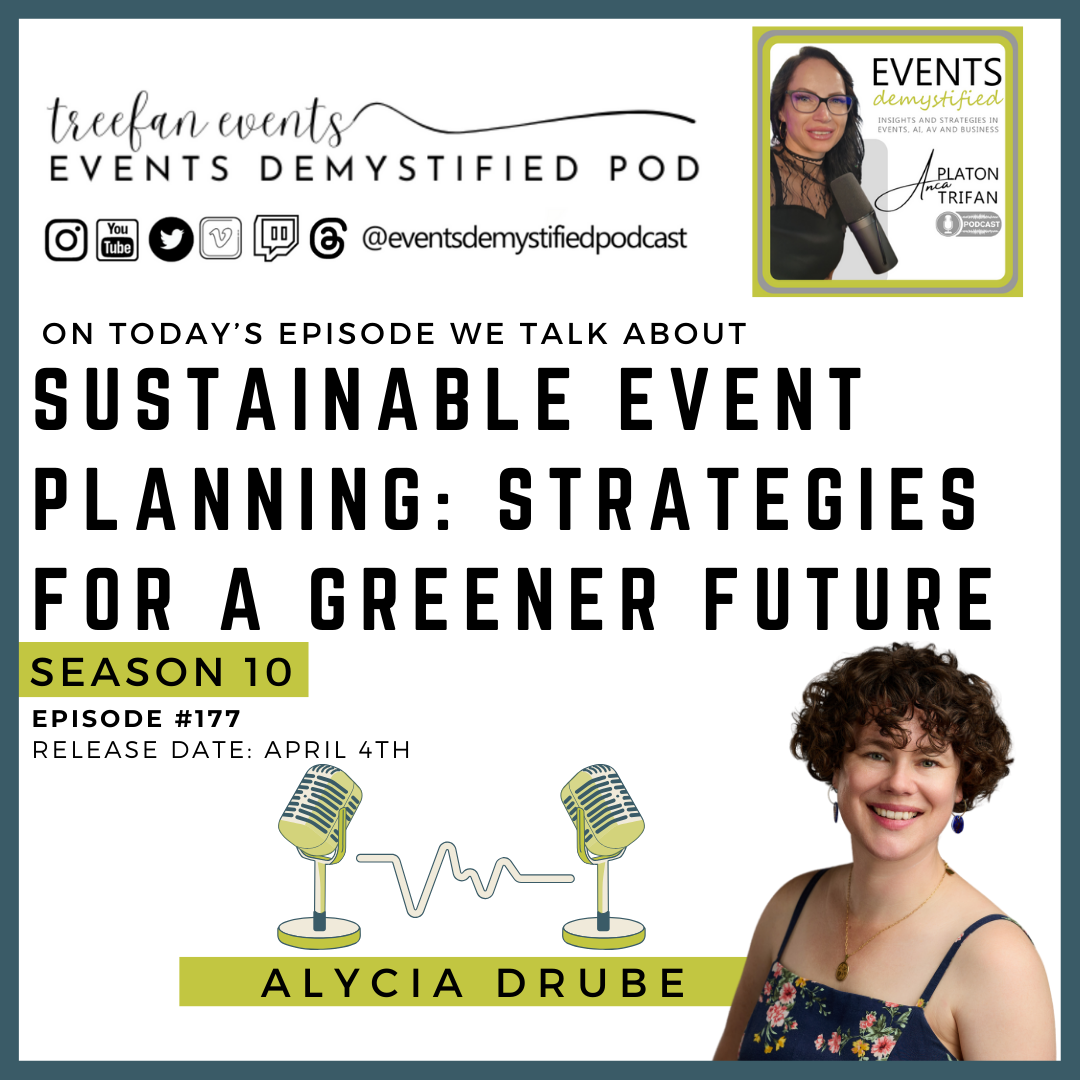 177: Sustainable Event Planning: Strategies for a Greener Future ft Alycia Drube