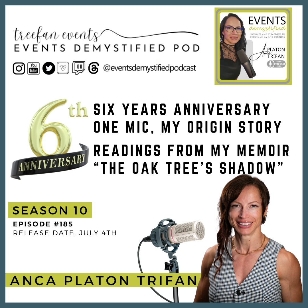 185: Podcast’s Six Years Anniversary – One Mic. My Origin Story Unplugged (chp 01)