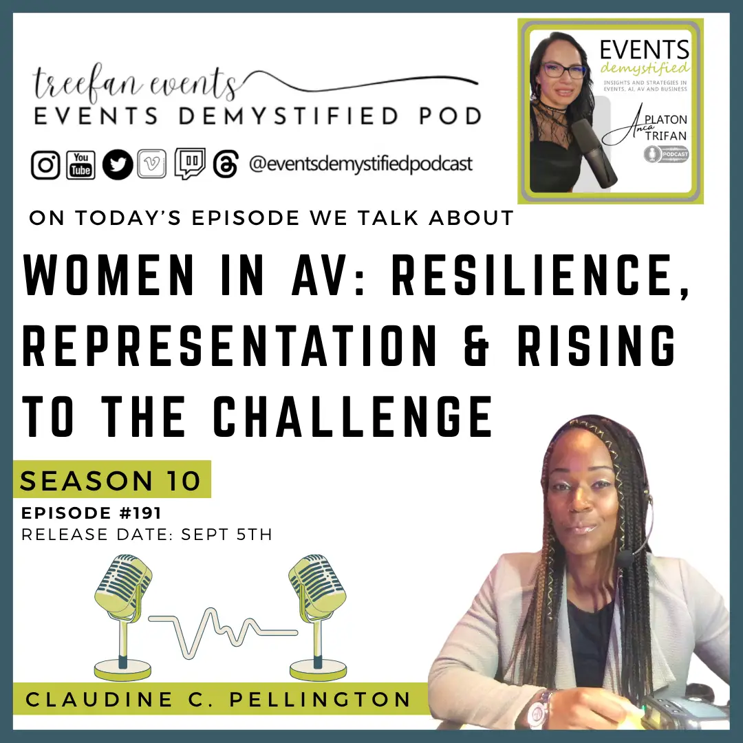 191: Women Breaking Barriers in AV: Resilience, Representation & Rising to the Challenge ft. Claudine C. Pellington