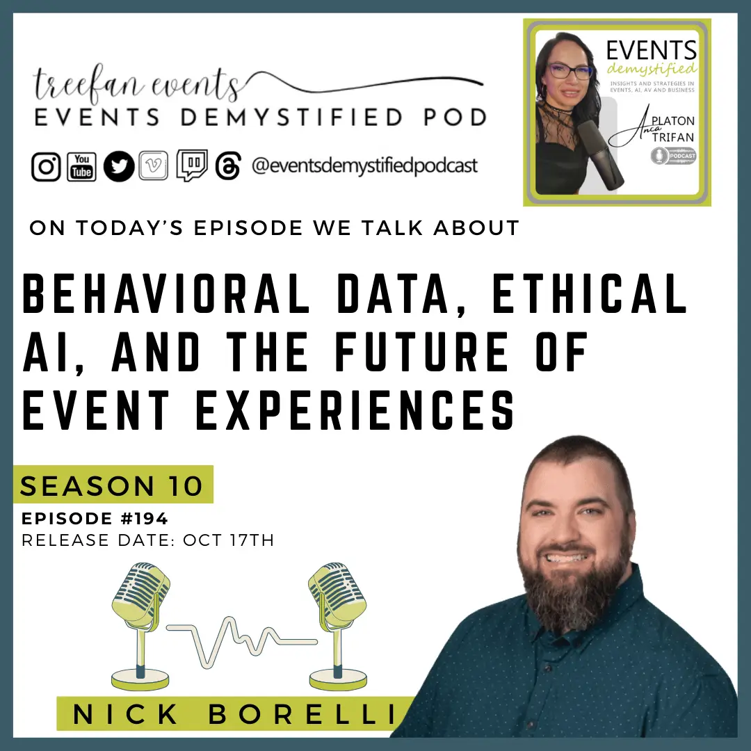 194: Design Smarter: Behavioral Data, Ethical AI, and the Future of Event Experiences ft Nick Borelli