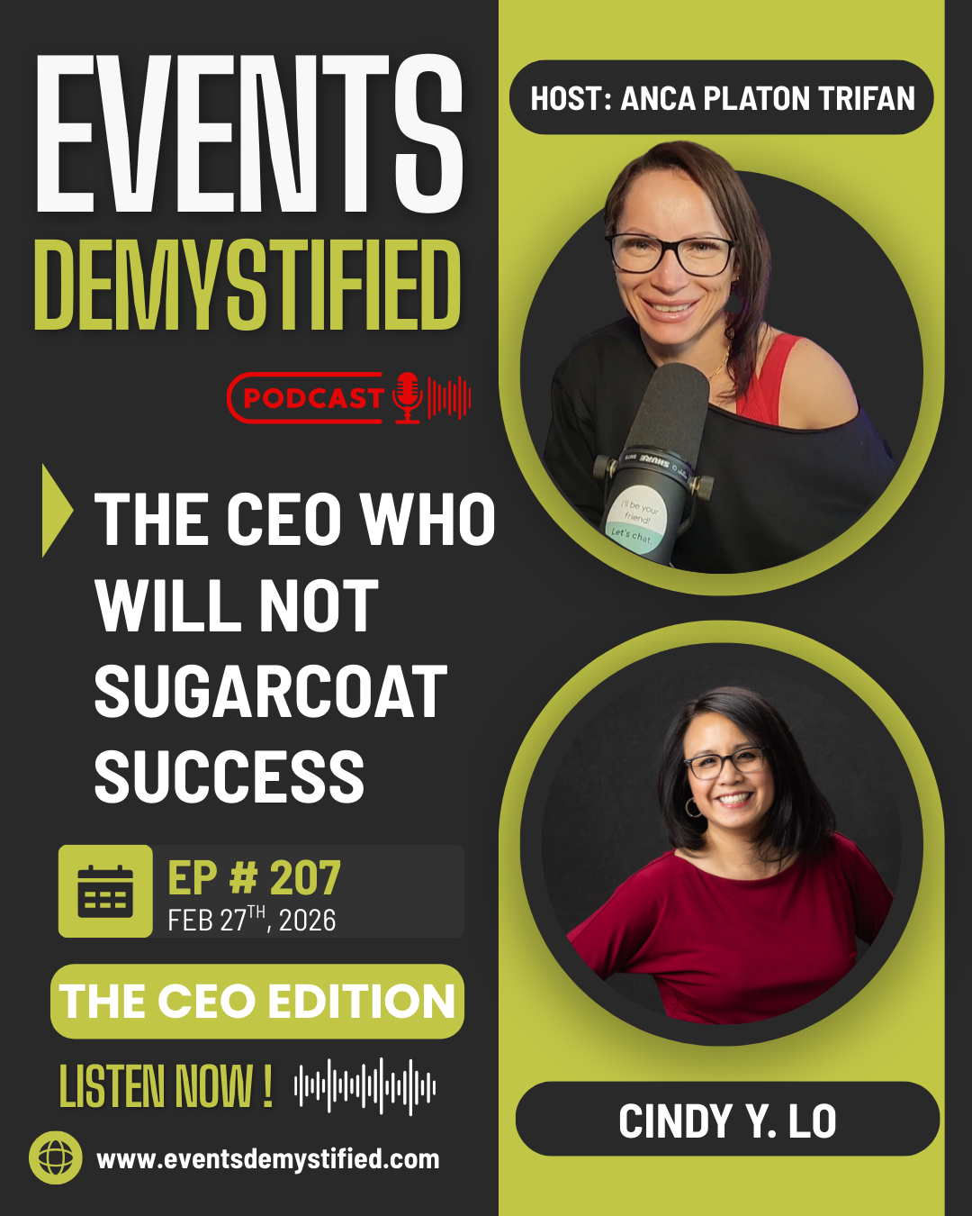 207: The CEO Who Will Not Sugarcoat Success