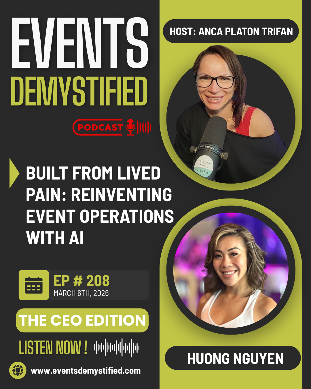 208: Built from Lived Pain: Reinventing Event Operations with AI