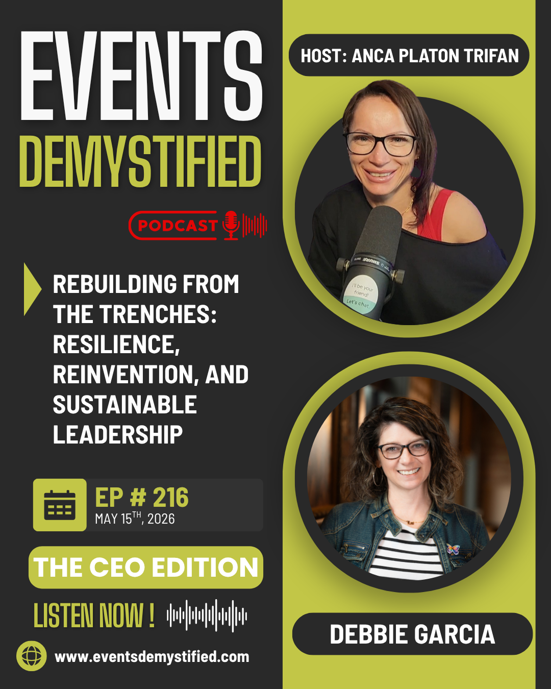 216: Rebuilding From the Trenches: Resilience, Reinvention, and Sustainable Leadership