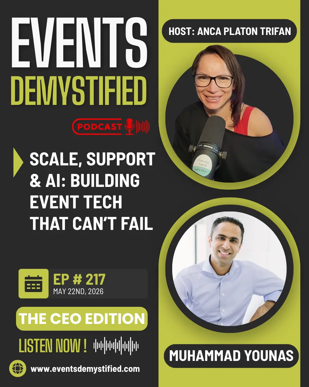 217: Scale, Support & AI: Building Event Tech That Can’t Fail