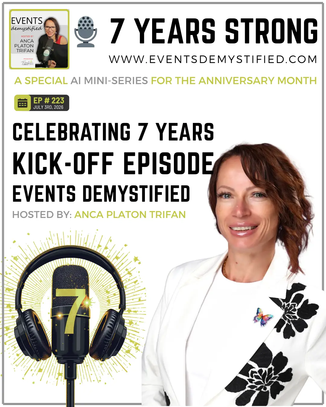 223: Seven Years In: The Conversations That Built Events Demystified