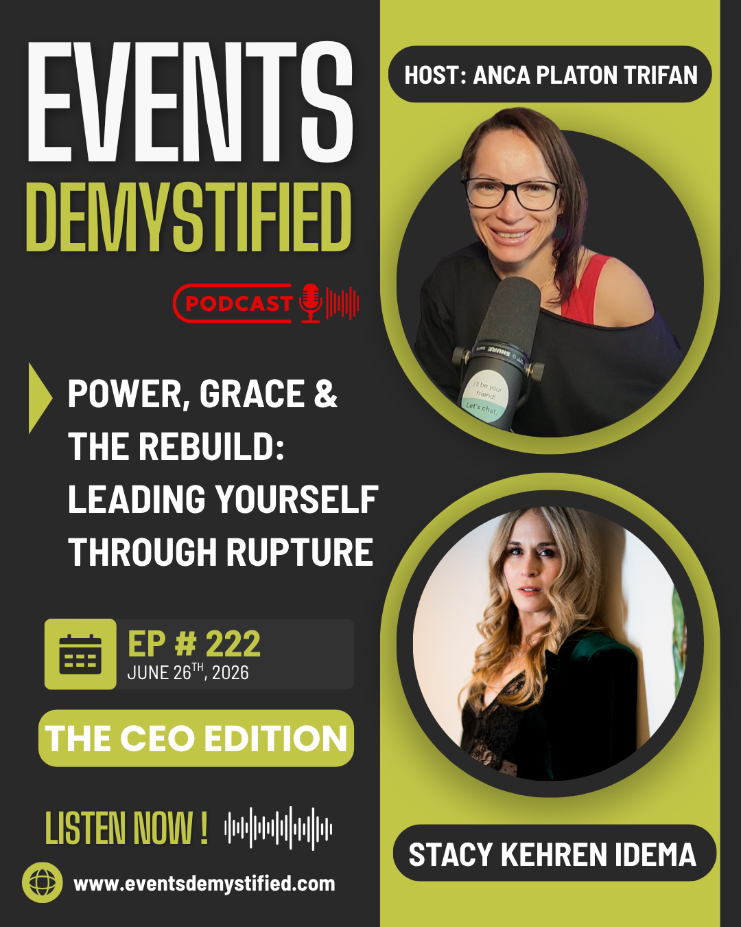 222: Power, Grace & the Rebuild: Leading Yourself Through Rupture
